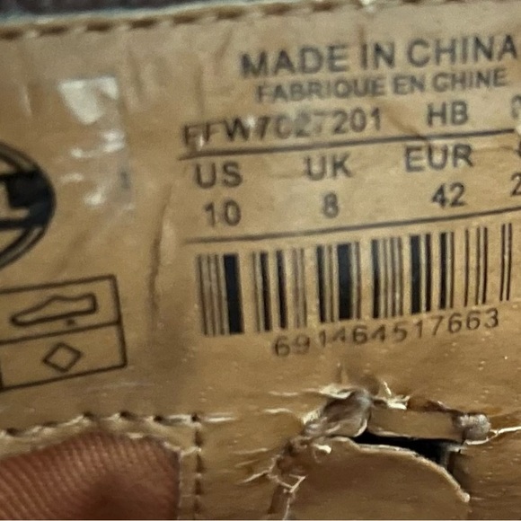 Fossil Size 10 Brown Leather Boots - Picture 15 of 16